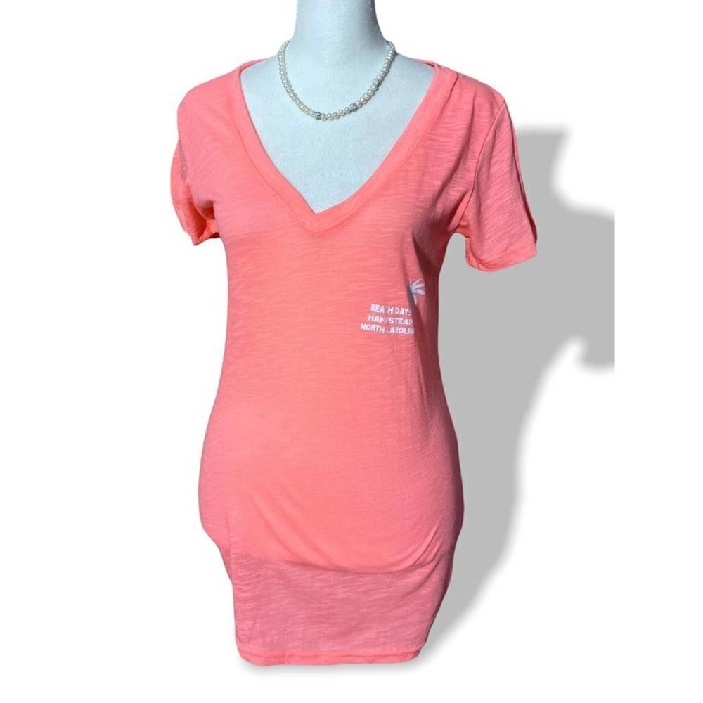 Island Beach Womens shirt short sleeve • Sz L